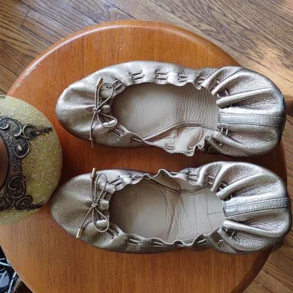 ~Aerin gold ballerina flats~ - Picture 1 of 5